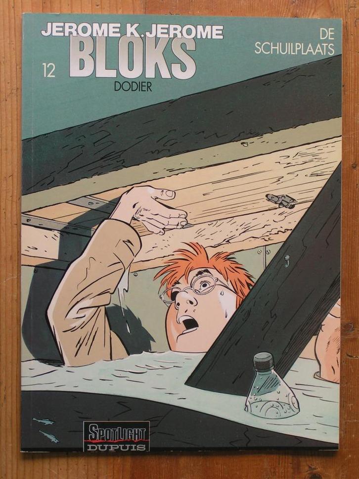 Jerome K.Jerome Bloks - 12_De schuilplaats, Boeken, Stripboeken, Zo goed als nieuw, Eén stripboek, Ophalen of Verzenden