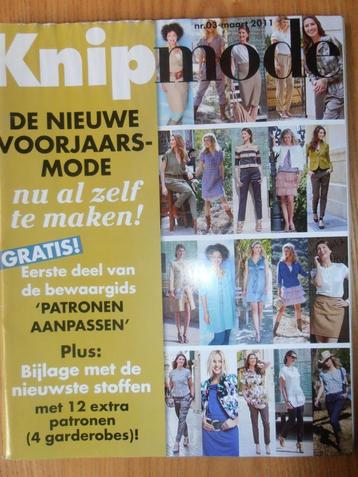 Knipmode maart 2011 met extra bijlage  beschikbaar voor biedingen