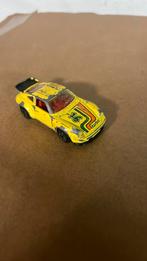 1:57 1983 Majorette No.209 Porsche Turbo-Yellow, Ophalen of Verzenden, Zo goed als nieuw, Auto