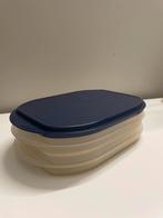 Tupperware Vleesbakjes - Set van 3, Ophalen of Verzenden, Gebruikt, Blauw, Bak of Kom