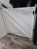 Traphek, wit, uittrekbaar, Ophalen of Verzenden, Zo goed als nieuw, 115 cm of meer, Oprolhekje