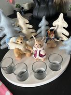 steiff Winterwonderland set Konijn beer eekhoorn, Ophalen of Verzenden, Zo goed als nieuw, Stoffen beer, Steiff