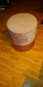 Ronde poef met opbergruimte, Minder dan 50 cm, Gebruikt, Rond, Minder dan 50 cm