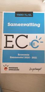 Samenvatting Economie Examenstof Vmbo gt/tl, Ophalen of Verzenden, Gelezen, VMBO, Economie