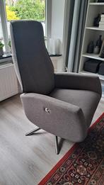 Relaxfauteuil,  Relax stoel, Fauteuil stof, grijs, Huis en Inrichting, Fauteuils, Stof, Zo goed als nieuw, 50 tot 75 cm, Ophalen
