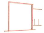 !!!NIEUW!!! Tufting frame 90 x 90 cm, Hobby en Vrije tijd, Ophalen of Verzenden, Nieuw