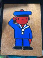 Dick Bruna matroos puzzel van hout, Kinderen en Baby's, Speelgoed | Kinderpuzzels, 2 tot 4 jaar, Gebruikt, Ophalen of Verzenden