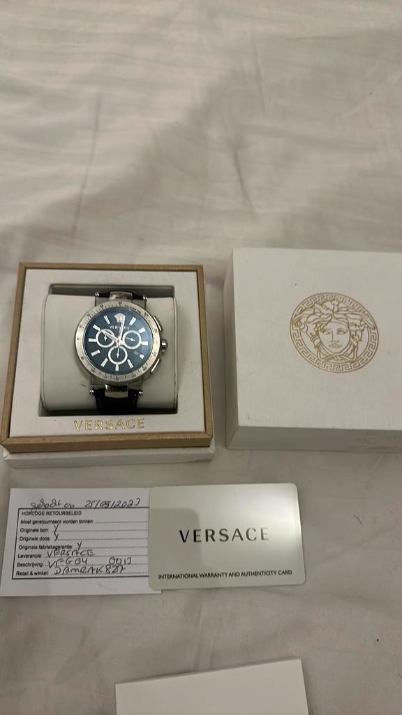 Versace mystique sport chronograph horloge, Sieraden, Tassen en Uiterlijk, Horloges | Heren, Nieuw, Polshorloge, Overige merken