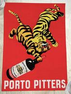 Leonetto Cappiello Porto Pitters Art deco Poster Affiche, Ophalen of Verzenden, Nieuw, A1 t/m A3, Film en Tv