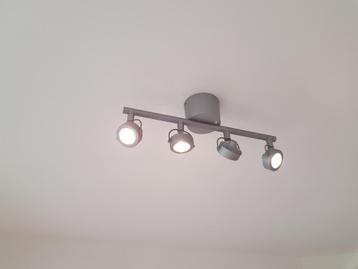 Moderne zilvergrijze  opbouwspots beschikbaar voor biedingen