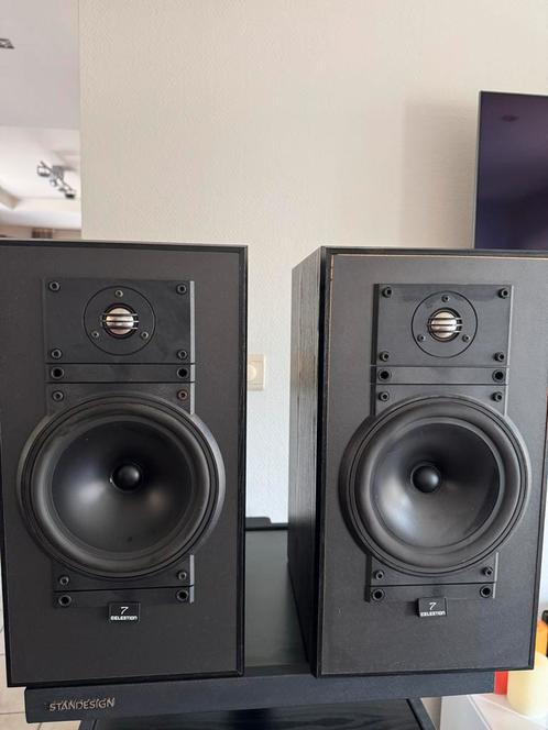 Celestion 7 Luidsprekers - Zeldzaam!, Audio, Tv en Foto, Luidsprekers, Gebruikt, Front, Rear of Stereo speakers, 60 tot 120 watt