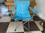 Opvouwbare lichtgewicht campingstoel, Caravans en Kamperen, Ophalen of Verzenden, Zo goed als nieuw