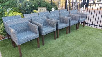 Prachtige luxe rond wicker tuinstoelen satelliet  beschikbaar voor biedingen