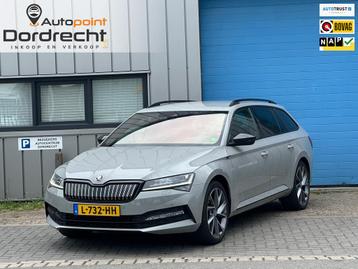 Skoda Superb Combi 1.4 TSI iV Sportline Bus ALC / TREKHAAK beschikbaar voor biedingen