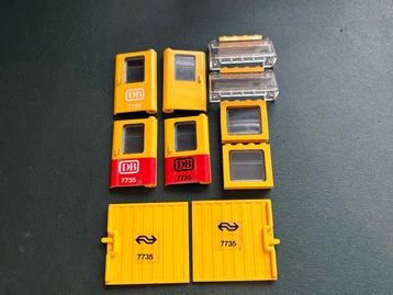 Partij 12v lego trein ramen deuren set 7735 beschikbaar voor biedingen