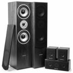 Fenton HF5B home cinema set speakerset+versterker 510W, Audio, Tv en Foto, Luidsprekers, Zo goed als nieuw, Surroundset zonder subwoofer