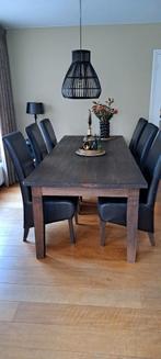 Unieke Eetkamertafel - Handgemaakt met Lades, Huis en Inrichting, Tafels | Eettafels, Ophalen of Verzenden