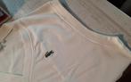 Lacoste sport mouwloos witte polo mt 7, Overige maten, Ophalen of Verzenden, Zo goed als nieuw, Wit