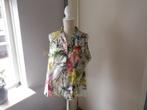 mooi nieuw Erfo mouwloos gebloemd bloesje, mt 46, Verzenden, Nieuw, Blouse of Tuniek