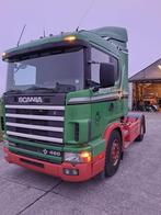 SCANIA TREKKER 144 V8  Volvo F88/F89 TANKOPL. RVS INOX, Wit, Particulier, Te koop, Handgeschakeld