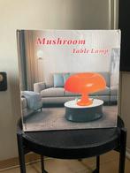 Oranje retro paddestoel tafellamp, Ophalen of Verzenden, Nieuw, Kunststof, Minder dan 50 cm