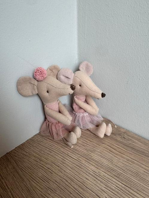 Maileg ballerina’s met magneten, Kinderen en Baby's, Speelgoed | Poppen, Gebruikt, Overige typen, Ophalen of Verzenden