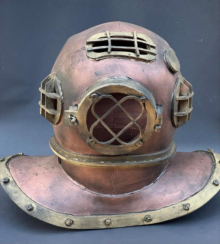 Duikershelm Cosplay - Lichtgewicht Foam, Antiek en Kunst, Curiosa en Brocante, Ophalen of Verzenden
