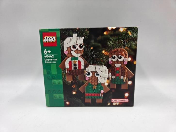 Lego Kerst 40642 Gingerbread Ornaments, Kinderen en Baby's, Speelgoed | Duplo en Lego, Nieuw, Lego, Complete set, Ophalen of Verzenden