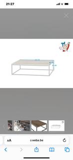 Grote salontafel, Huis en Inrichting, Tafels | Salontafels, Ophalen, Gebruikt, 50 tot 100 cm, Minder dan 50 cm