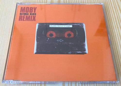 CD Single Moby - Natural Blues (Remix) 3 Tracks, Cd's en Dvd's, Cd Singles, Zo goed als nieuw, Dance, 1 single, Maxi-single, Ophalen