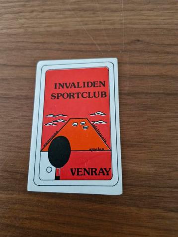 2670 Invaliden Sportclub Venray Sticker  beschikbaar voor biedingen