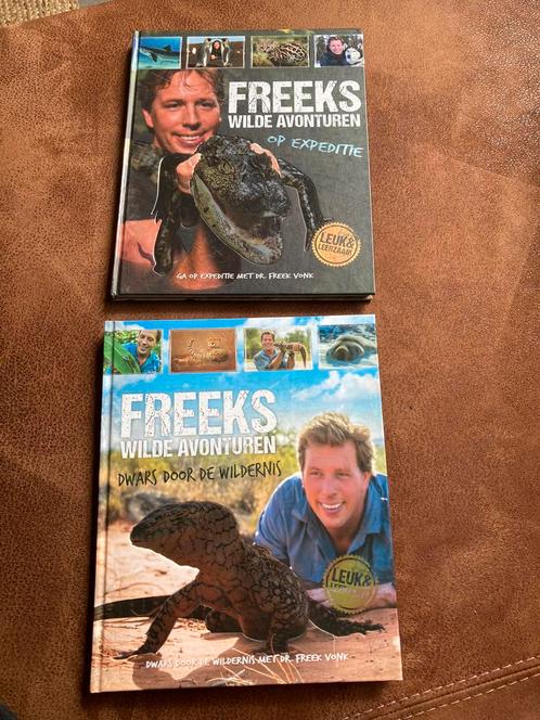 Freek Vonk - Freeks wilde avonturen - expeditie & wildernis, Boeken, Natuur, Zo goed als nieuw, Natuur algemeen, Ophalen of Verzenden