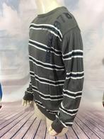 Basic equipment gestreepte grijze trui XL (2C1), Kleding | Heren, Truien en Vesten, Tweedehands verkoop, Tweedehands verkoop, Maat 56/58 (XL)