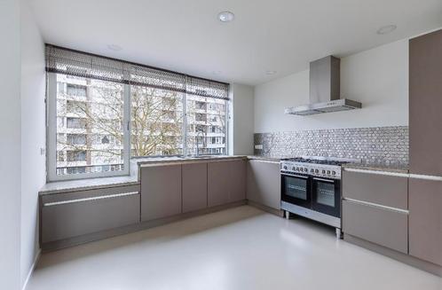 Grijze L keuken inclusief apparatuur, Huis en Inrichting, Keuken | Complete keukens, Gebruikt, Hoekkeuken, Grijs, Overige materialen