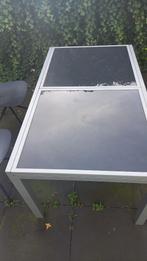 Tuintafel, Tuin en Terras, Ophalen, Gebruikt, Rechthoekig, Overige materialen