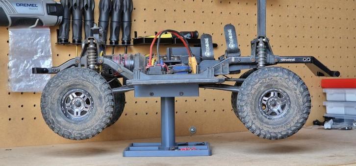 Luxe draaibare traxxas trx-4 trx4 workstand, Hobby en Vrije tijd, Modelbouw | Radiografisch | Auto's, Nieuw, Onderdeel, Elektro