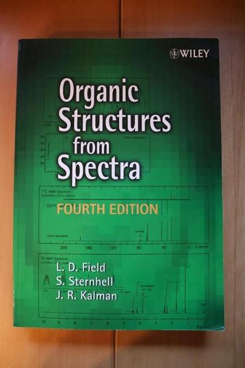 Organic Structures of Spectra ISBN 9780470319277 beschikbaar voor biedingen