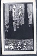 Dienet Gott dem Herrn, Schwarzspiele, Rudolf Sievers, Verzenden, Voor 1920, Ongelopen, Overige thema's