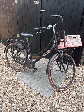 Popal omafiets 26 inch met Krat beschikbaar voor biedingen