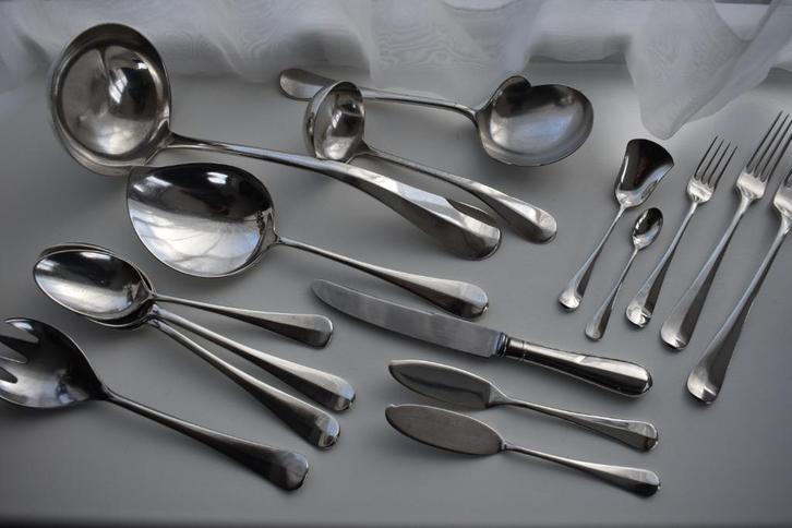 Hollands Glad zilver VH & Van Kempen en Begeer Keltum P1 S1, Antiek en Kunst, Antiek | Servies los, Ophalen of Verzenden