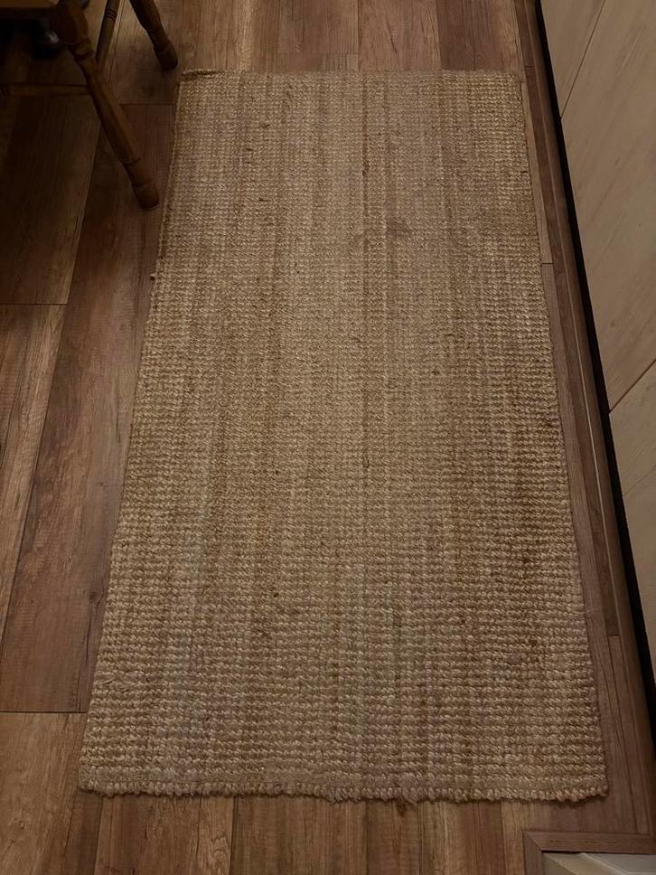 Ikea Lohals Vloerkleed - 80x150 cm - Naturel, Huis en Inrichting, Stoffering | Tapijten en Kleden, Zo goed als nieuw, 50 tot 100 cm