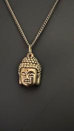 Zilver kleurige Boeddha, Buddha Hanger met Ketting - Nieuw, Sieraden, Tassen en Uiterlijk, Kettingen, ., Nieuw, Ophalen of Verzenden