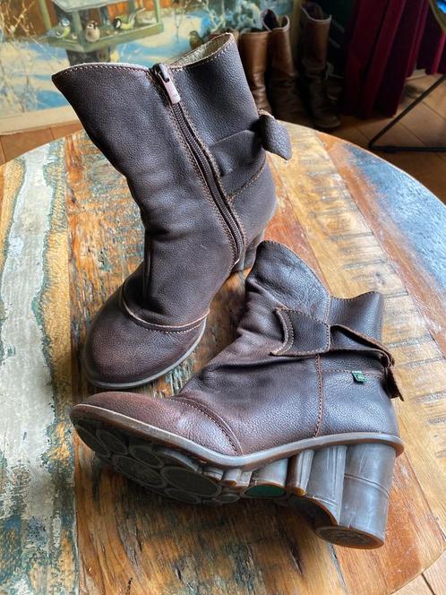 El Naturalista prachtige bruine laars maat 37, Kleding | Dames, Schoenen, Zo goed als nieuw, Lage of Enkellaarzen, Bruin, Ophalen of Verzenden
