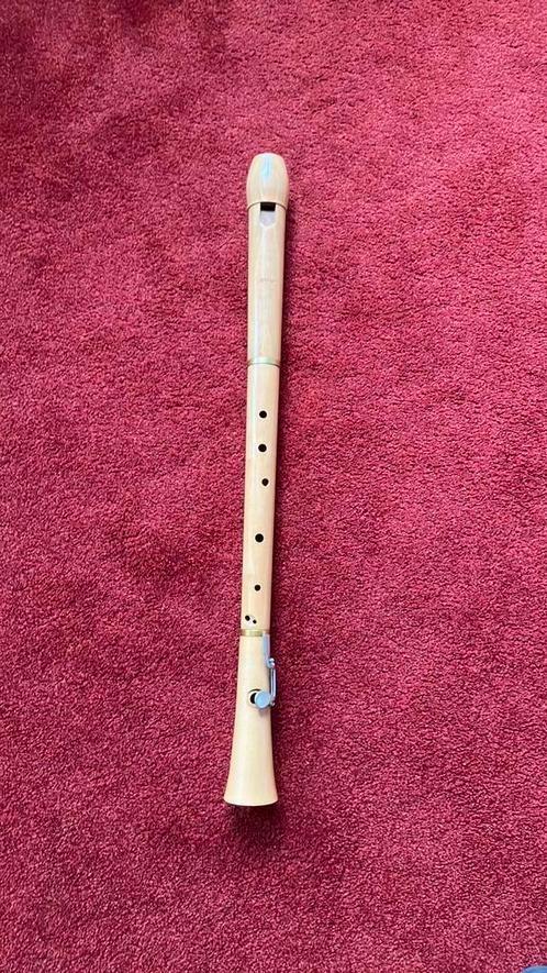 Moeck tenor blokfluit, Muziek en Instrumenten, Blaasinstrumenten | Blokfluiten, Zo goed als nieuw, Tenor, Ophalen of Verzenden