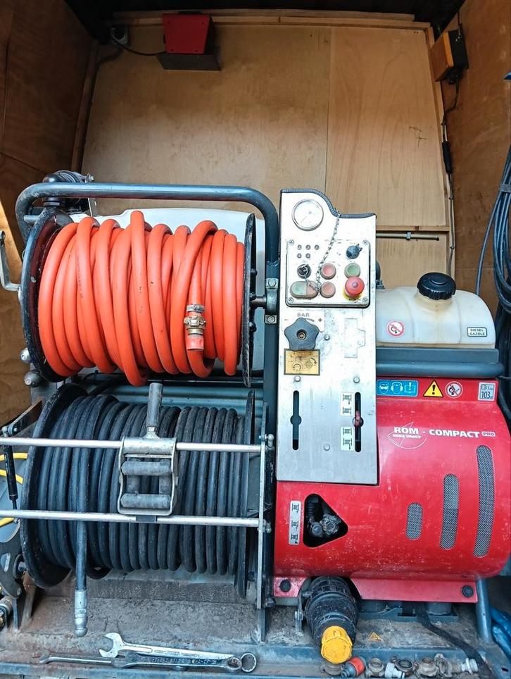 Rioolreiniger Compact Pro!, Zakelijke goederen, Machines en Bouw | Onderhoud en Reiniging, Ophalen