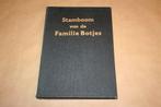 Stamboom van de familie Botjes - 1938 !!, Ophalen of Verzenden, Gelezen