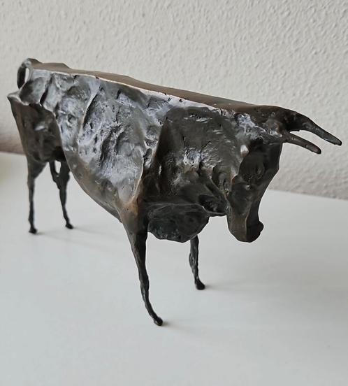 Bronzen stier naar ontwerp van Picasso, Antiek en Kunst, Kunst | Designobjecten, Ophalen of Verzenden