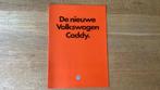 Brochure VW Caddy 1982, Boeken, Ophalen of Verzenden, Zo goed als nieuw, Volkswagen