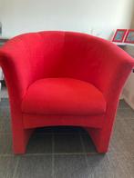 Club zeteltje, Huis en Inrichting, Fauteuils, Ophalen, Gebruikt, Minder dan 75 cm, Stof