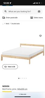 IKEA bed gratis ophalen, Huis en Inrichting, Slaapkamer | Bedden, Ophalen of Verzenden, Eenpersoons, 140 cm, Wit